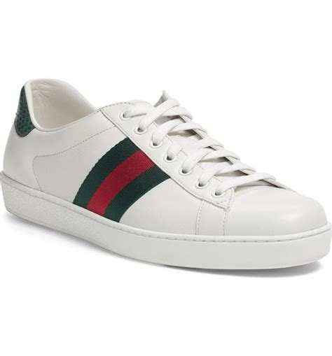 gucci flat new ace sneaker white|gucci ace sneakers price increase.